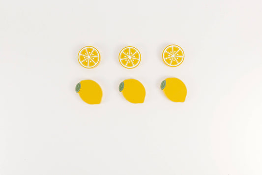 Lemons 2x2 wd shape set/6 LETTERBOARD SHAPE SETS