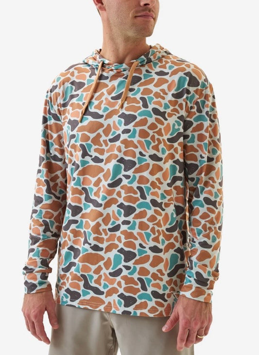 Burlebo Performance Hoodie-Bayside Camo