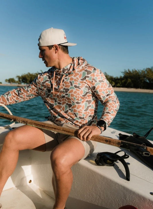 Burlebo Performance Hoodie-Bayside Camo
