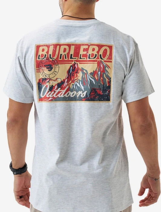 Burlebo SS Tee-Into The Wild-Ash Gray